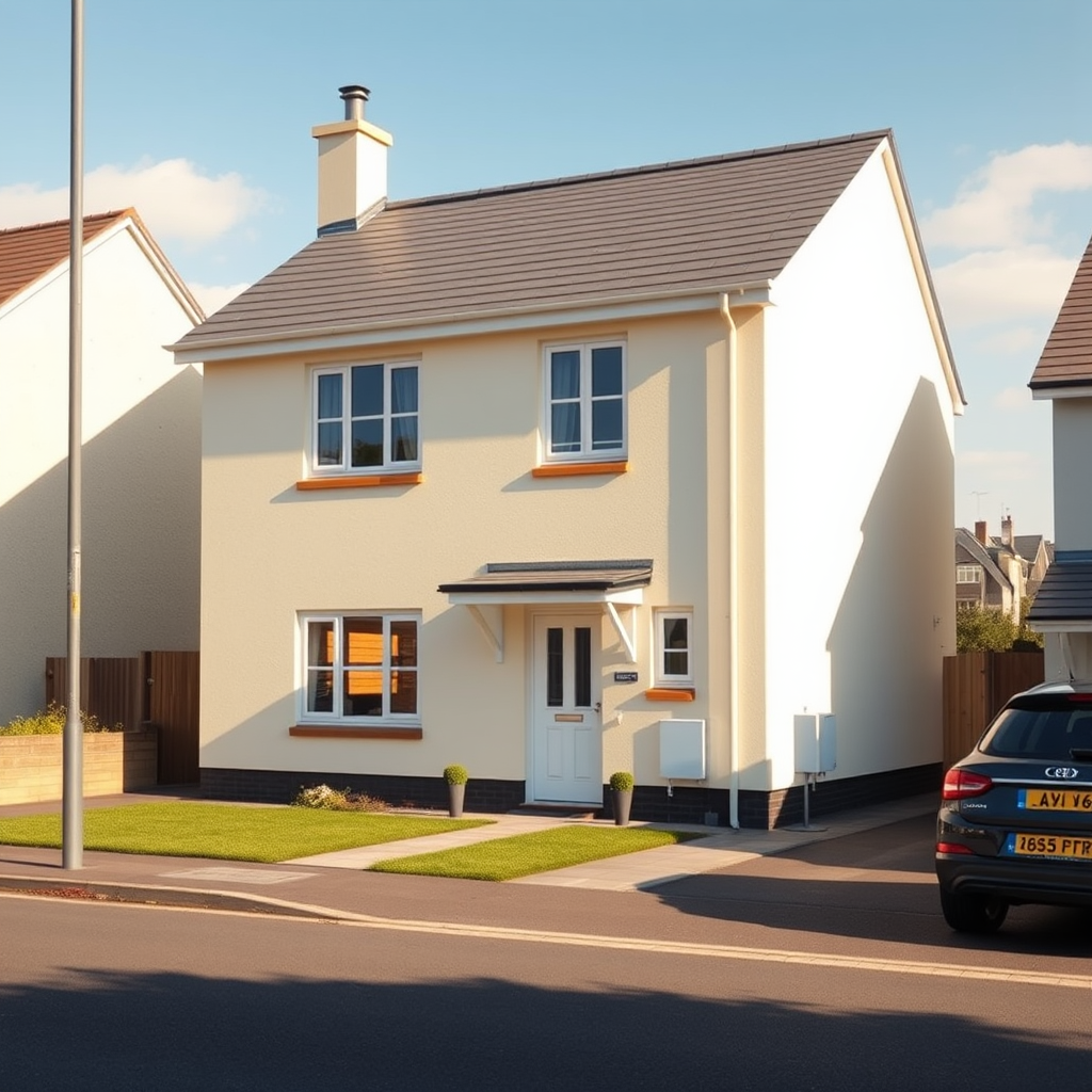 Three-bedroom urban property priced at £265,000